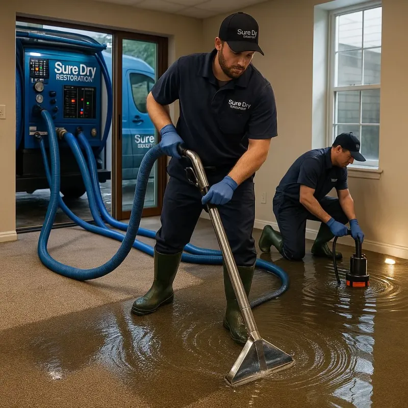 Water Extraction and Removal process in New Richmond, WI